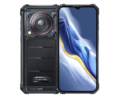 Smartfon OUKITEL WP36 8/128GB 10600mAh czarny WP36-BK/CHOUT/OL